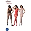 PASSION – BS098 WHITE BODYSTOCKING ONE SIZE 6