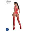 PASSION – ECO COLLECTION BODYSTOCKING ECO BS001 RED 2