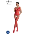PASSION – ECO COLLECTION BODYSTOCKING ECO BS001 RED