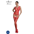 PASSION – ECO COLLECTION BODYSTOCKING ECO BS007 RED