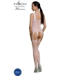 PASSION – ECO COLLECTION BODYSTOCKING ECO BS007 WHITE 2