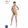 PASSION – ECO COLLECTION BODYSTOCKING ECO BS008 WHITE