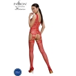 PASSION – ECO COLLECTION BODYSTOCKING ECO BS009 RED 2