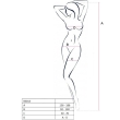 PASSION – WOMAN BS013 BLACK BODYSTOCKING ONE SIZE 2
