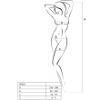 PASSION – WOMAN BS024 BODYSTOCKING BLACK ONE SIZE 3
