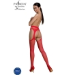 PASSION – ECO COLLECTION BODYSTOCKING ECO S002 RED 2