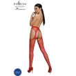 PASSION – ECO COLLECTION BODYSTOCKING ECO S008 RED 2