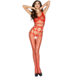 PASSION – WOMAN BS032 RED BODYSTOCKING ONE SIZE