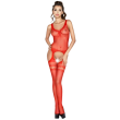 PASSION – WOMAN BS038 RED BODYSTOCKING ONE SIZE