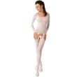 PASSION – WOMAN BS055 WHITE BODYSTOCKING ONE SIZE