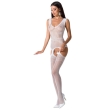 PASSION – WOMAN BS062 WHITE BODYSTOCKING ONE SIZE