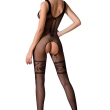 PASSION – WOMAN BS069 BODYSTOCKING BLACK ONE SIZE 2