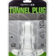 PERFECT FIT BRAND – DOUBLE TUNNEL PLUG MEDIUM CLEAR 2