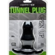 PERFECT FIT BRAND – DOUBLE TUNNEL PLUG XL LARGE BLACK 2