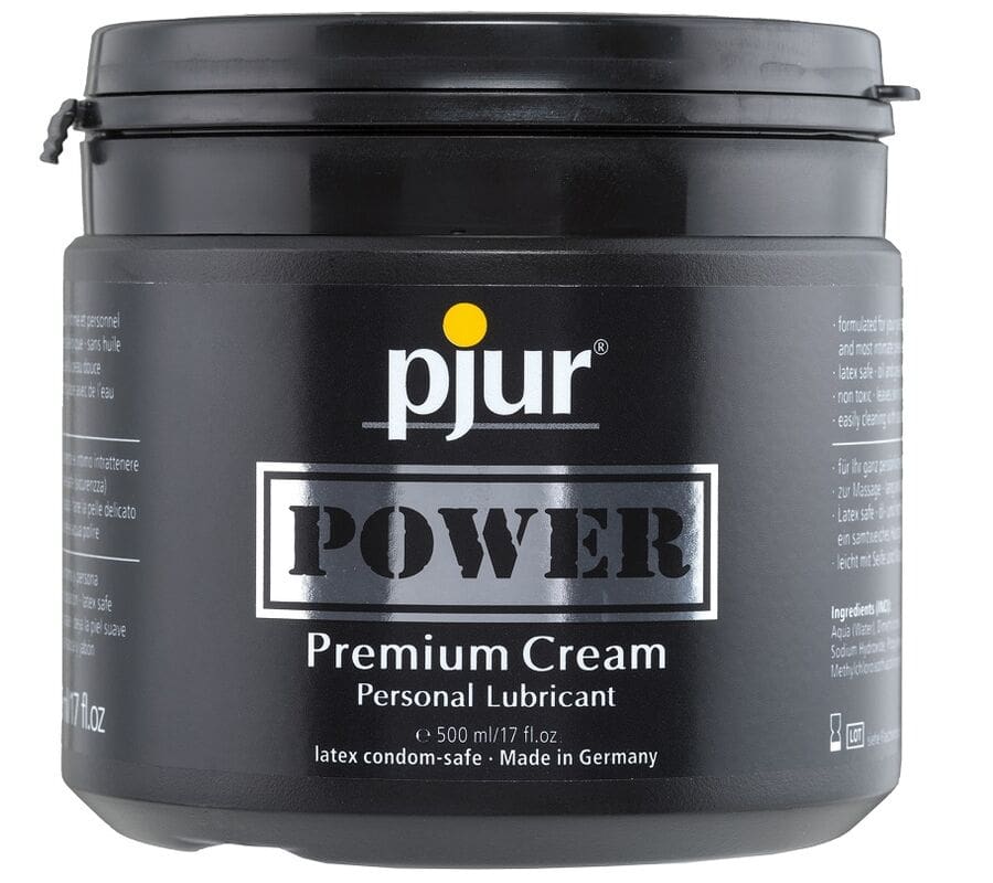 PJUR – POWER PREMIUM CREAM PERSONAL LUBRICANT 500 ML