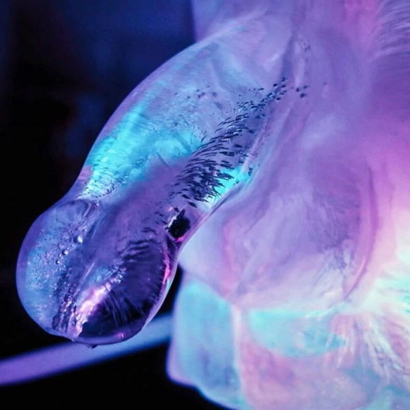 PLAY WIV ME – HUGE PENIS ICE LUGE MOLD 6