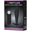 PRETTY LOVE – SILICONE ANAL PLUG PENIS FORM AND 12 VIBRATION MODES BLACK 7