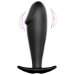 PRETTY LOVE – SILICONE ANAL PLUG PENIS FORM AND 12 VIBRATION MODES BLACK 9