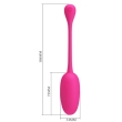 PRETTY LOVE – KNUCKER PINK RECHARGEABLE VIBRATING EGG 5