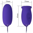 PRETTY LOVE – DAISY YOUTH VIOLET RECHARGEABLE VIBRATOR STIMULATOR 4