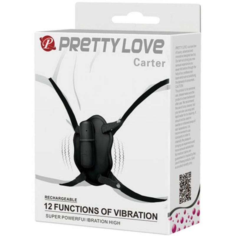 PRETTY LOVE – STRAP ON WITH CARTER VIBRATING BULLET 7