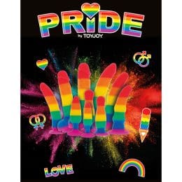 PRIDE - LGBT FLAG PLUG TWINK 8.5 CM 2