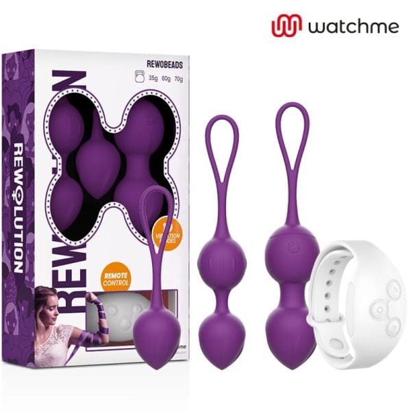 REWOLUTION - REWOBEADS VIBRATING BALLS REMOTE CONTROL WITH WATCHME TECHNOLOGY 3