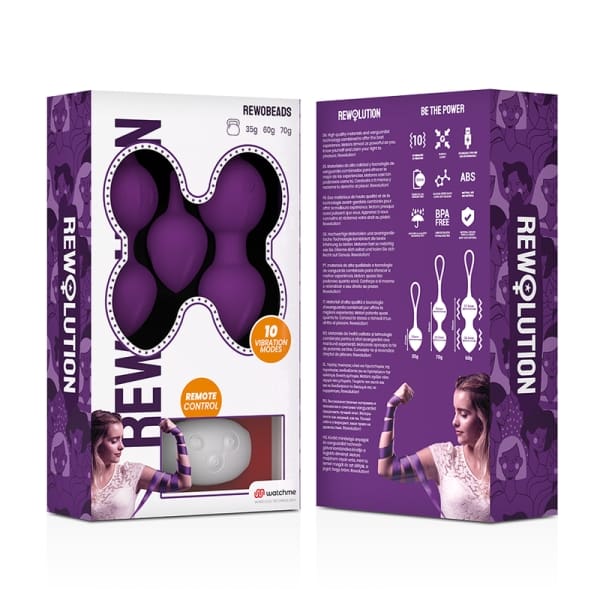 REWOLUTION - REWOBEADS VIBRATING BALLS REMOTE CONTROL WITH WATCHME TECHNOLOGY 10