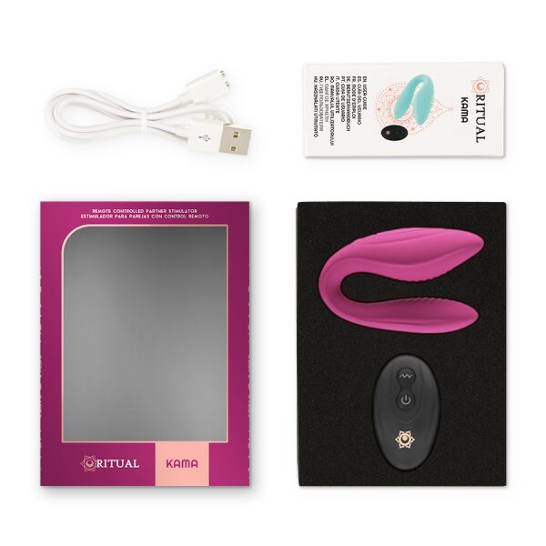 RITHUAL - KAMA REMOTE CONTROL FOR COUPLES ORCHID 8