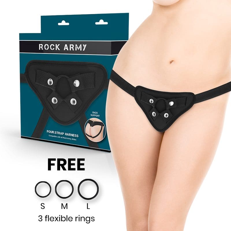 ROCKARMY – ADJUSTABLE HARNESS AND FLEXIBLE RINGS