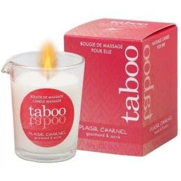 RUF - TABOO MASSAGE CANDLE FOR HER PLAISIR CHARNEL COCOA FLOWER AROMA