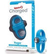 SCREAMING O – RECHARGEABLE VIBRATING RING YOGA BLUE 2