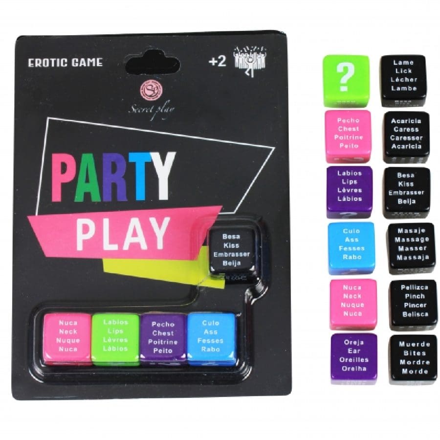 SECRETPLAY – GAME PARTY PLAY 5 DICE (ES/PT/EN/FR)