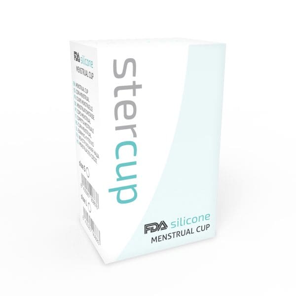 STERCUP - FDA SILICONE MENSTRUAL CUP SIZE S PINK 4