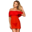 SUBBLIME DRESSES – SHORT DRESS + THONG RED L/XL 2