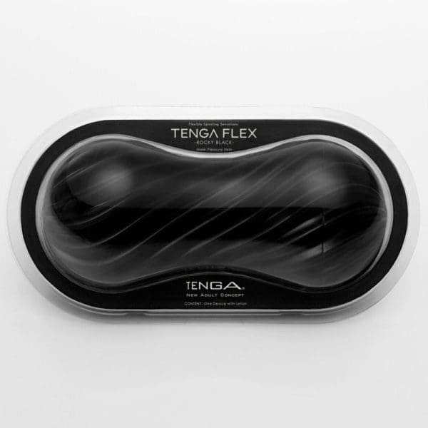 TENGA - FLEX MALE MASTUBADOR BLACK 2