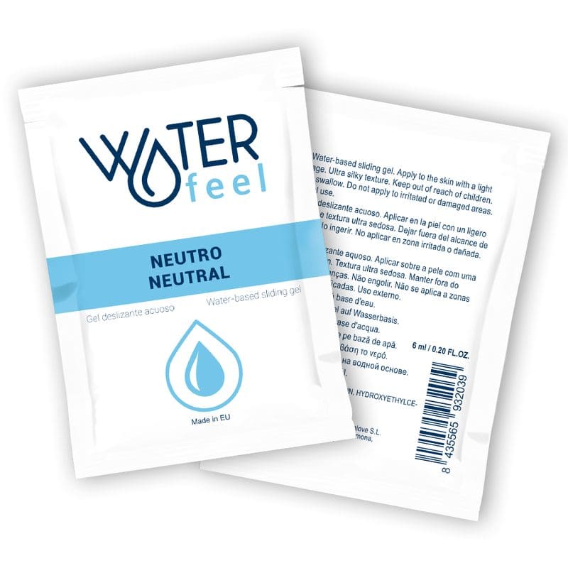 WATERFEEL – NEUTRAL WATER-BASED SLIDING GEL 6 ML