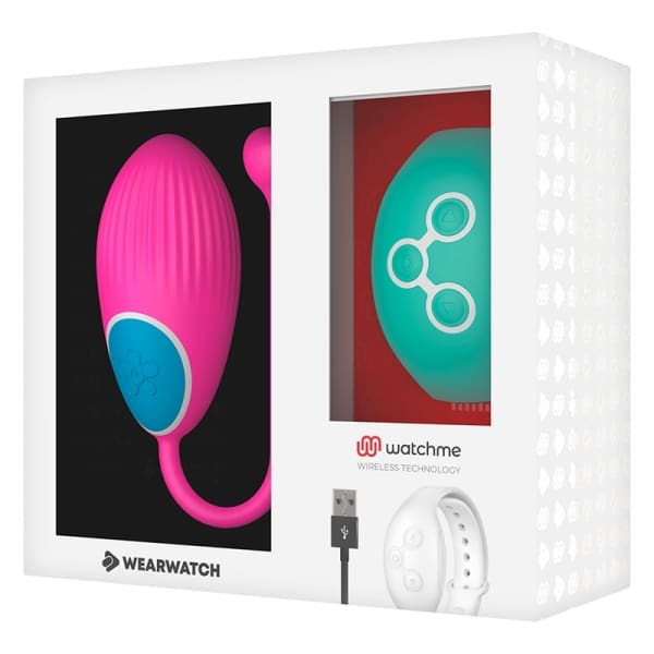 WEARWATCH - WATCHME TECHNOLOGY REMOTE CONTROL EGG FUCHSIA / SEAWATER 7