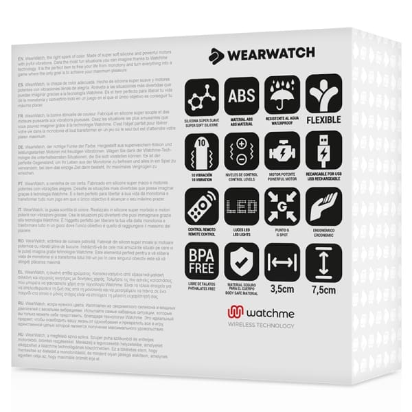 WEARWATCH - WATCHME TECHNOLOGY REMOTE CONTROL EGG FUCHSIA / SEAWATER 8