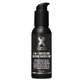 XPOWER - 2-IN-1 WATER AND SILICONE BASED LUBE 100 ML