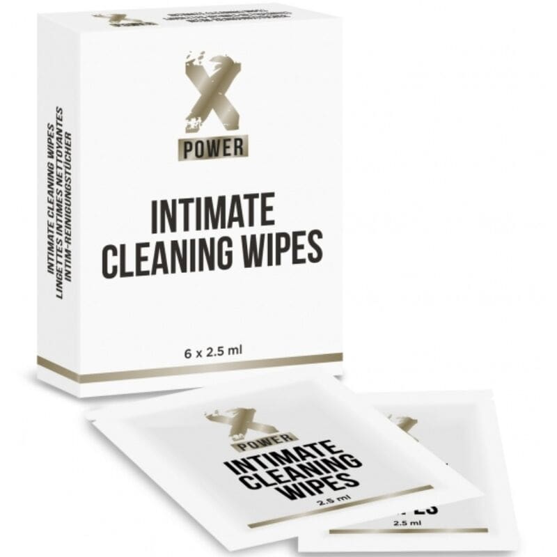 XPOWER – INTIMATE CLEANING WIPES 6 UNITS